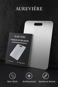 TitanGuard™ 100% Pure Titanium Cutting Board