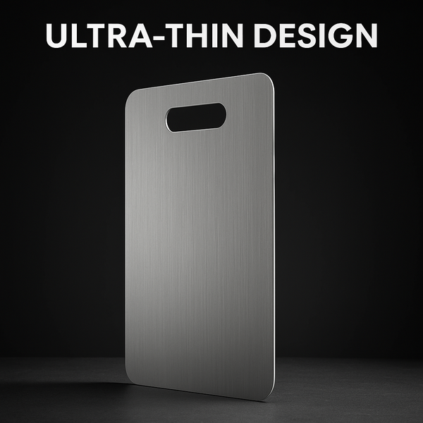TitanGuard™ 100% Pure Titanium Cutting Board