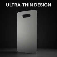 TitanGuard™ 100% Pure Titanium Cutting Board