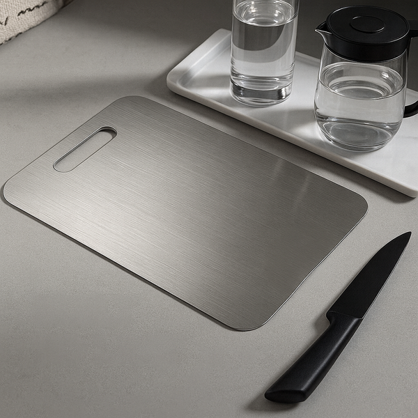TitanGuard™ 100% Pure Titanium Cutting Board
